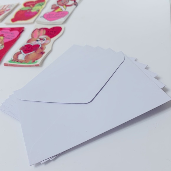 Valentines cards for scrapbook ephemera vintage old school - Picture 10 of 10